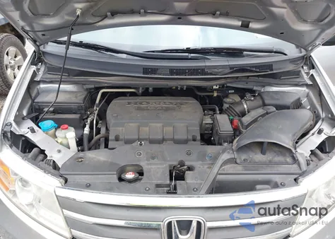 2013 Honda Odyssey Ex-L из США, поврежденный, VIN 5FNRL5H67DB067285